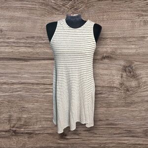 PPLA Clothing Striped Sleeveless Scoop Neck Mini Dress Size Medium